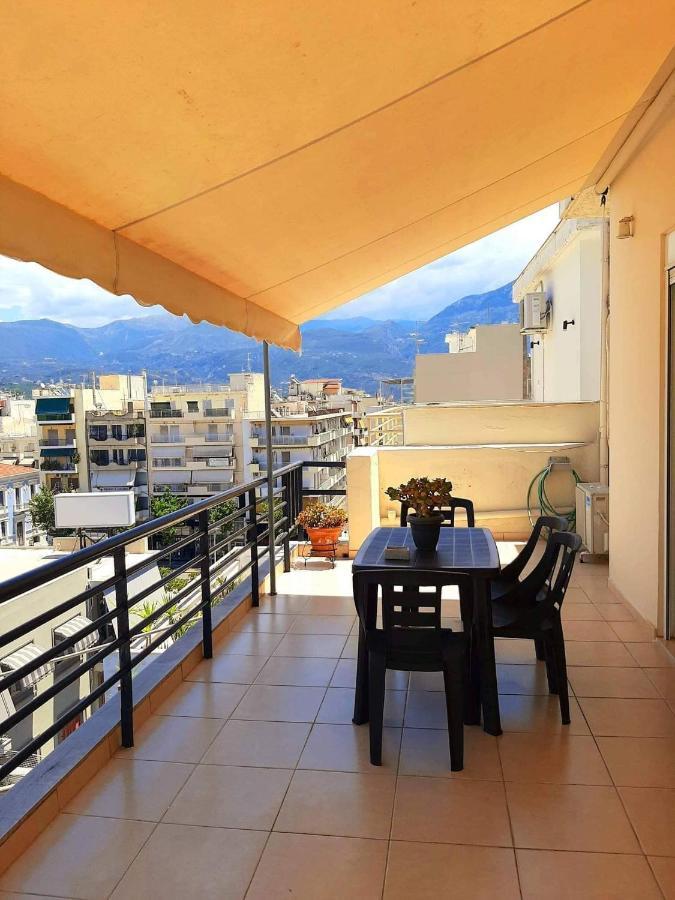 Central Square Appartment With Panoramic View Kalamata Exteriör bild